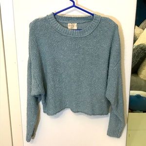 Light blue soft sweater